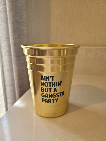 Gold Collection Party Cups (Set of 4)