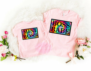 Mini Boss Tie Dye