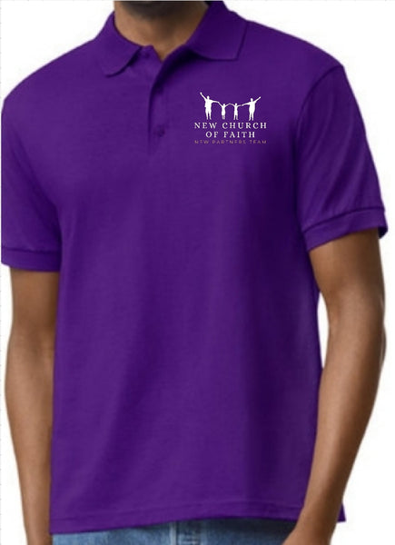 New Church of Faith - New Partners Team Polo Shirt