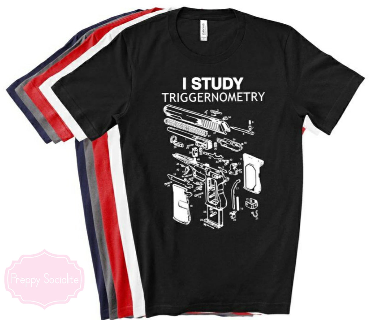 I Study Triggernometry -  White Design