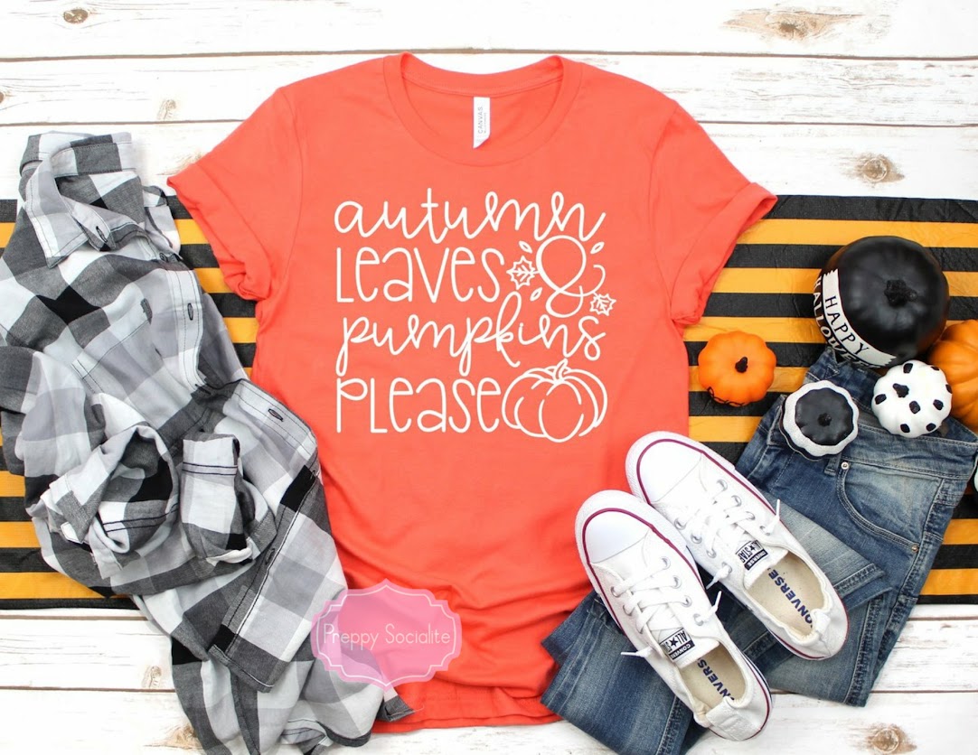 Autumn Leaves & Pumpkins Please