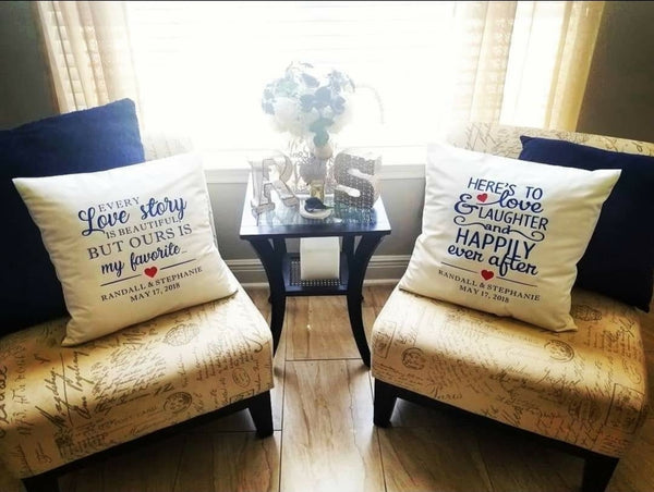 Every Love Story Keepsake Pillow